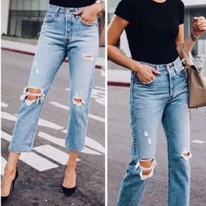 Levi's Light Blue High Rise Women Jeans